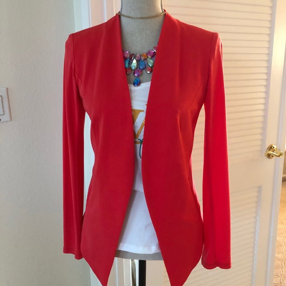 Bright Orange Blazer